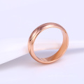 El oro color de rosa de la moda al por mayor de 11908 Xuping plateó con el anillo de aleación de cobre para los hombres